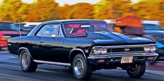 468 big block 1966 chevy chevelle drag racing
