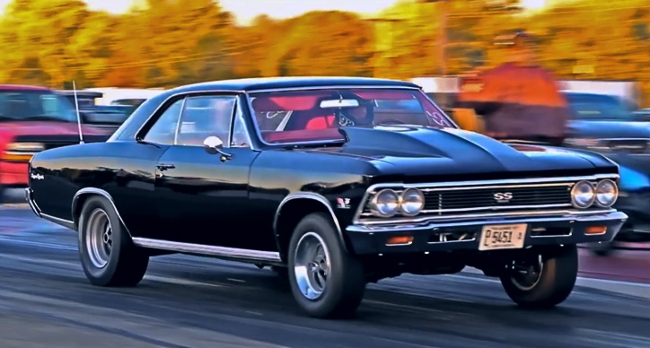 468 big block 1966 chevy chevelle drag racing