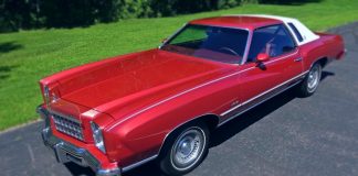 all original 1976 chevy monte carlo landau coupe