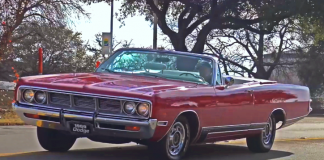 red 1969 dodge polara 500 convertible