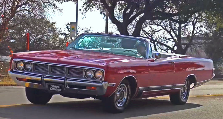 red 1969 dodge polara 500 convertible 