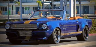 custom 1964.5 ford mustang convertible
