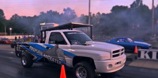 custom dodge cummins 4x4 truck drag racing