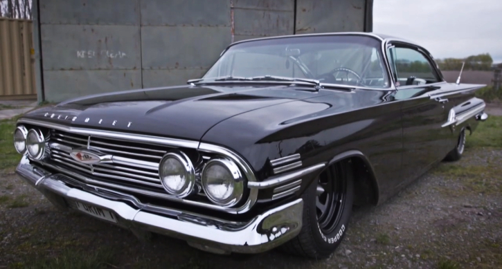 black 1960 chevy impala build