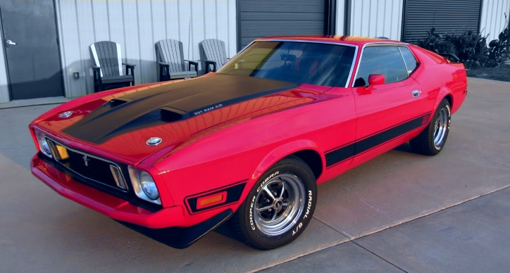 1973 mustang mach 1 351 cleveland 4bbl