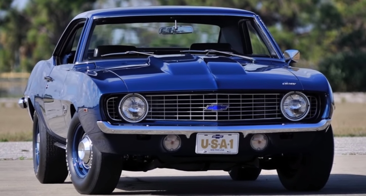 1969 chevrolet camaro zl1 history