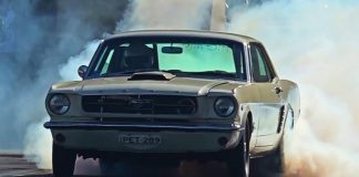 turbo 289 ford mustang drag racing