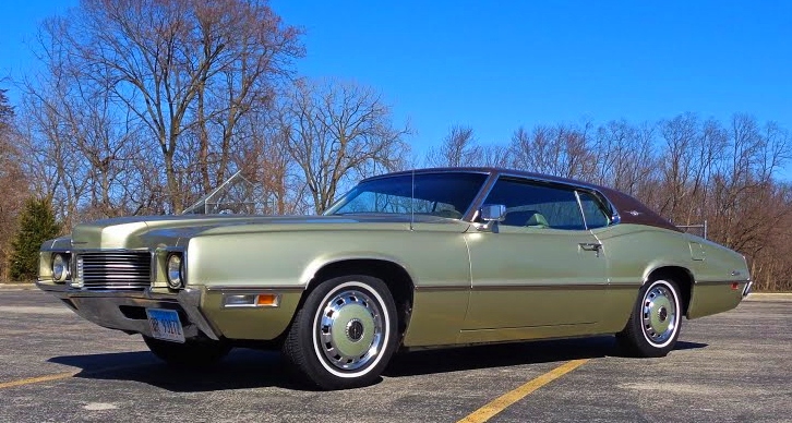 original 1971 ford thunderbird 429 v8