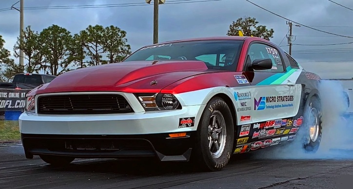 1,000hp cobra jet ford mustang drag racing