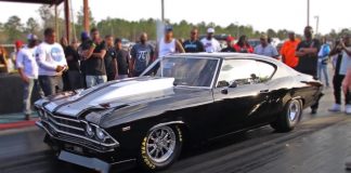 nitrous big block chevy chevelle drag racing