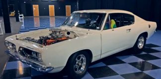 1968 plymouth hemi barracuda sound