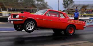 super stock 1963 pontiac lemans drag racing