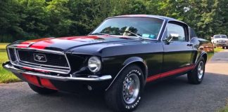 1968 mustang fastback s code 4-speed