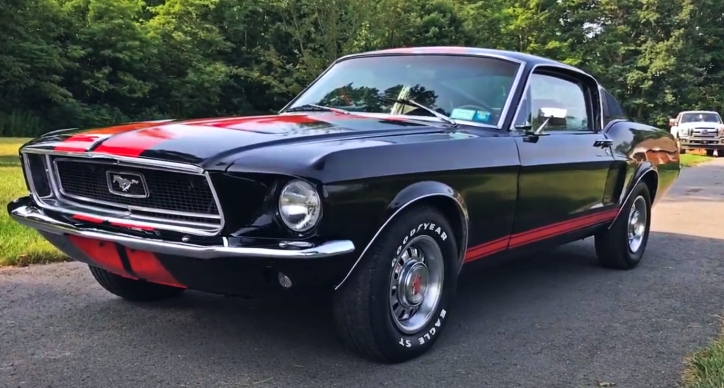 1968 mustang fastback s code 4-speed