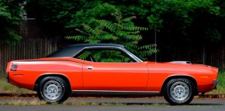 tor red 1970 plymouth cuda restoration