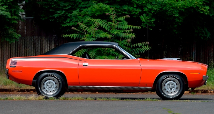 tor red 1970 plymouth cuda restoration