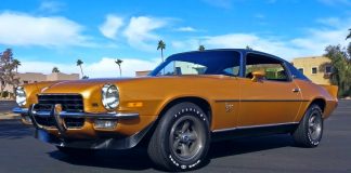 original 1973 chevrolet camaro type lt z/28