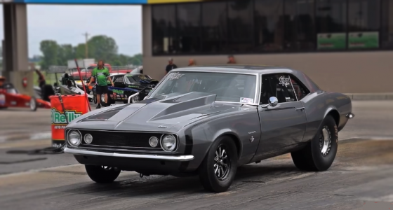 Big Tire 1967 Chevrolet Camaro Flexing Muscle | Hot Cars