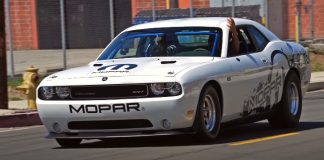 factory built 2011 dodge challenger race car
