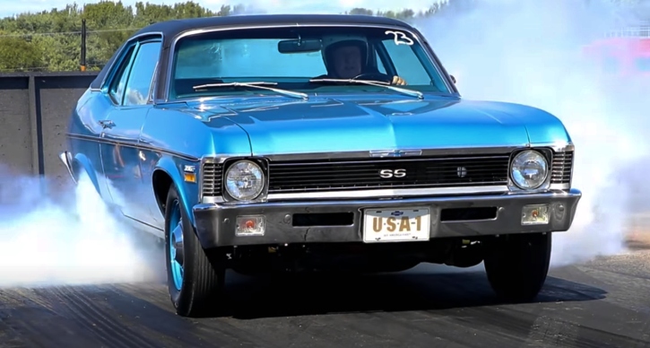 454 bbc chevy nova drag racing