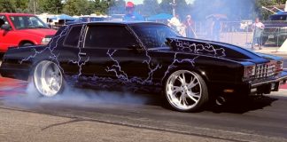 big block g body chevy monte carlo drag racing