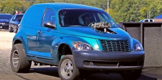 blown 440 chrysler pt cruiser drag racing