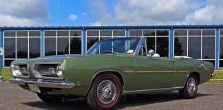 stock 1968 plymouth barracuda convertible