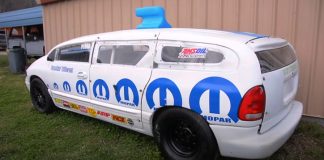 mopar minivan drag car build