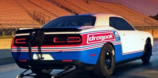 2020 drag pak dodge challenger 1/4 mile racing