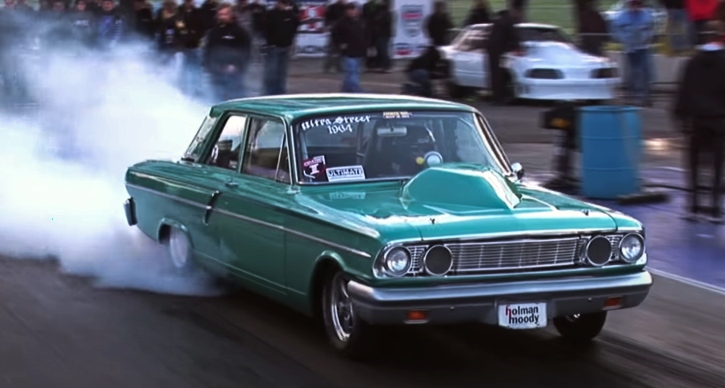 all motor ford fairlane drag racing