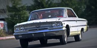 1963 ford galaxie 500 factory lightweight car
