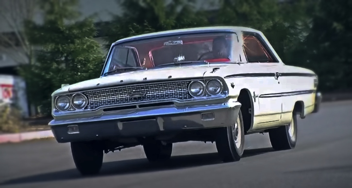 1963 ford galaxie 500 factory lightweight car