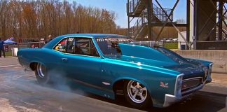 1966 pontiac gto drag racing