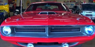 1970 plymouth cuda 440-6 ride along