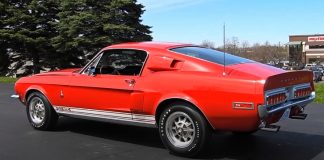 1968 shelby gt500 walkaround video