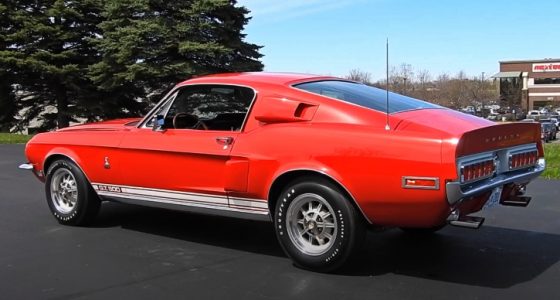 Beautiful Red 1968 Shelby GT500 Walk Around | Hot Cars