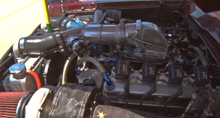 twin turbo 427 ford fairlane drag racing