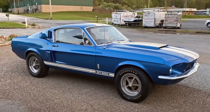 real 1967 shelby gt500 4-speed