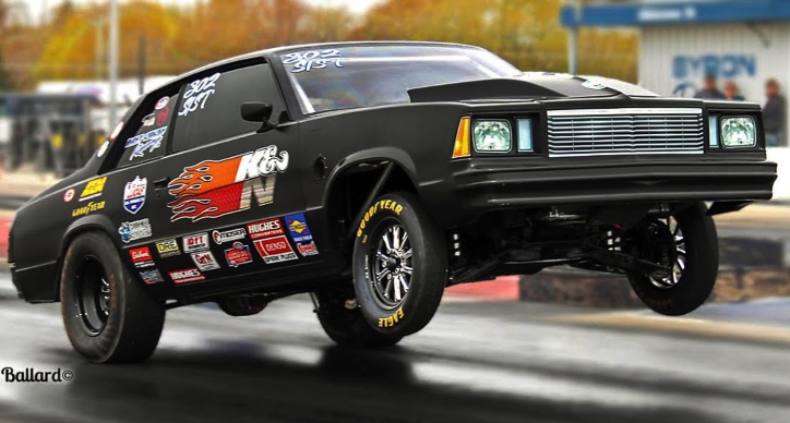 1980 chevy malibu drag racing