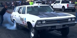chevy chevelle greenbrier drag racing