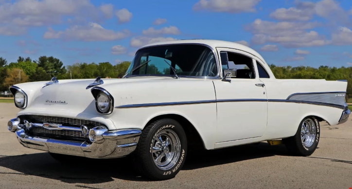 57 chevy wagon converted into el camino