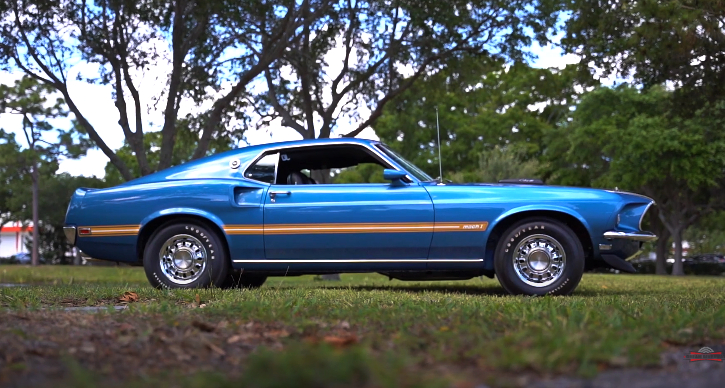 r code 1969 ford mustang mach 1