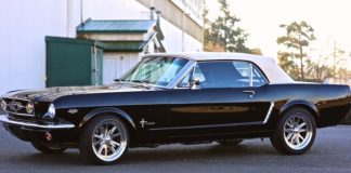 custom 1965 ford mustang convertible