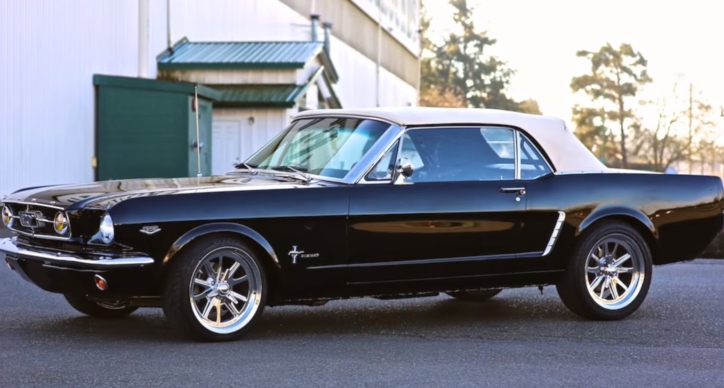 custom 1965 ford mustang convertible 