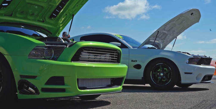 twin turbo coyote mustangs