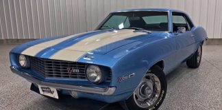 1969 chevy camaro z/28 restoration