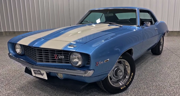 1969 chevy camaro z/28 restoration