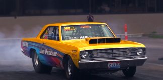 jim pancake super stock dodge dart drag racing