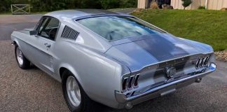 1967 ford mustang pro street build