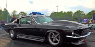 steve willingham twin turbo 1967 ford mustang drag racing